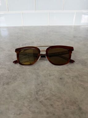 Maui Jim Brown Frame Sunglasses with Brown Lenses